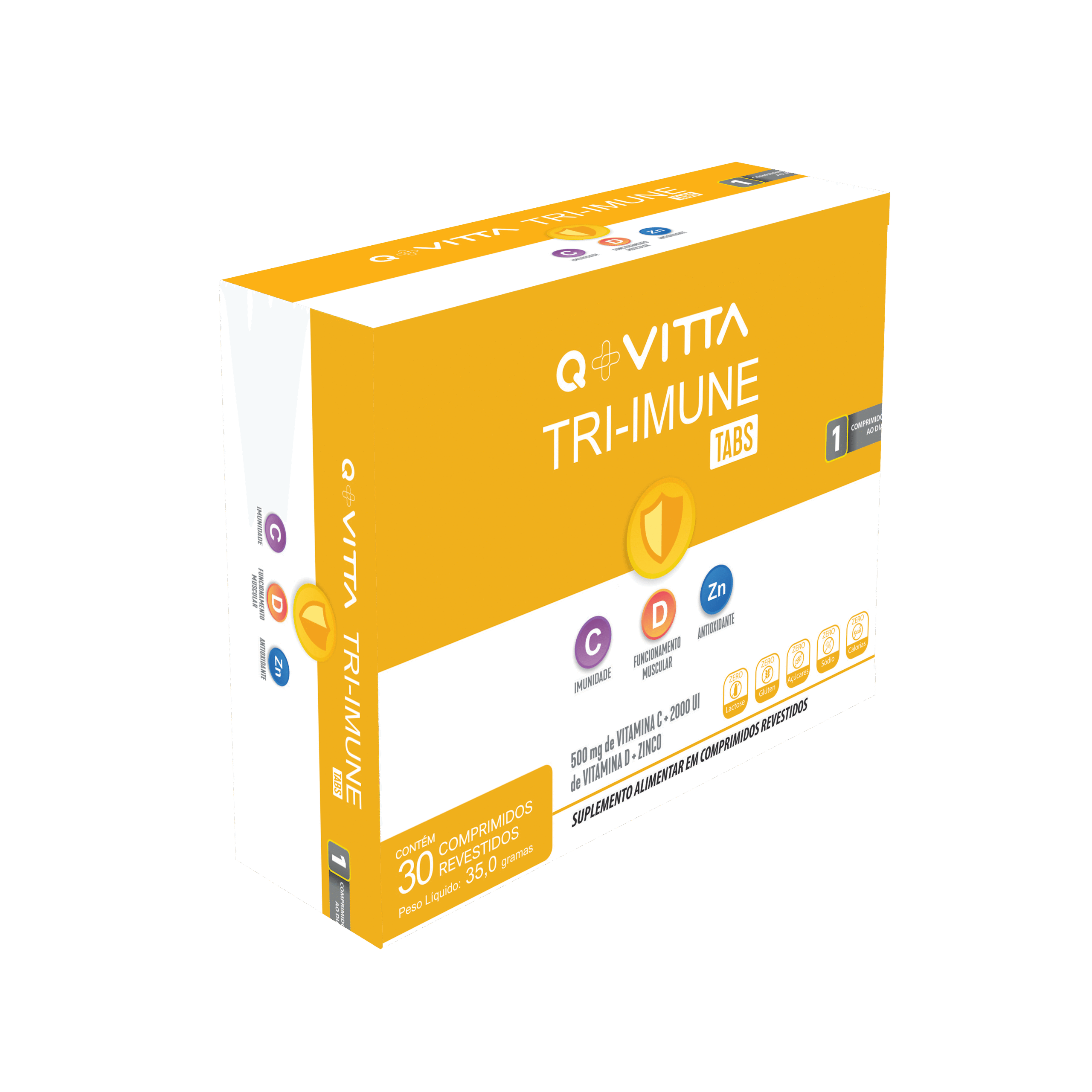 Q+VITTA - TRI-IMUNE - SEM FUNDO