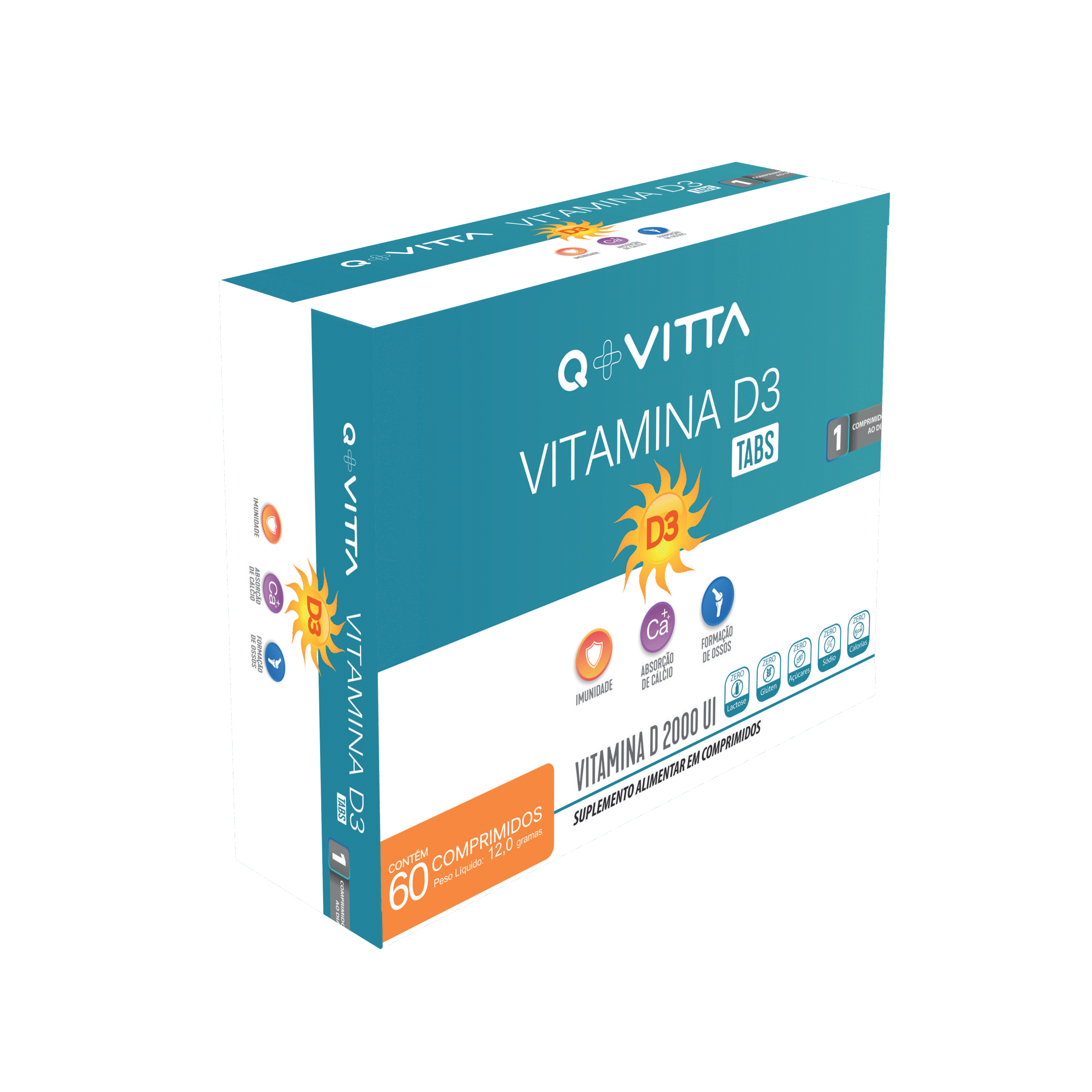 Q+VITTA - VITAMINA D3 - SEM FUNDO