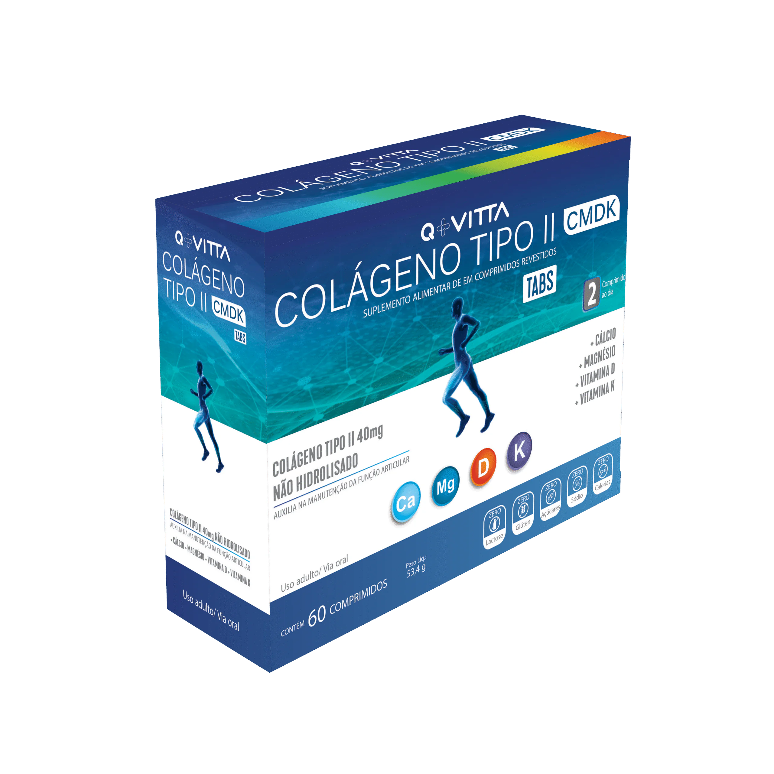 Q+VITTA -COLÁGENO TIPO II CMDK - SEM FUNDO
