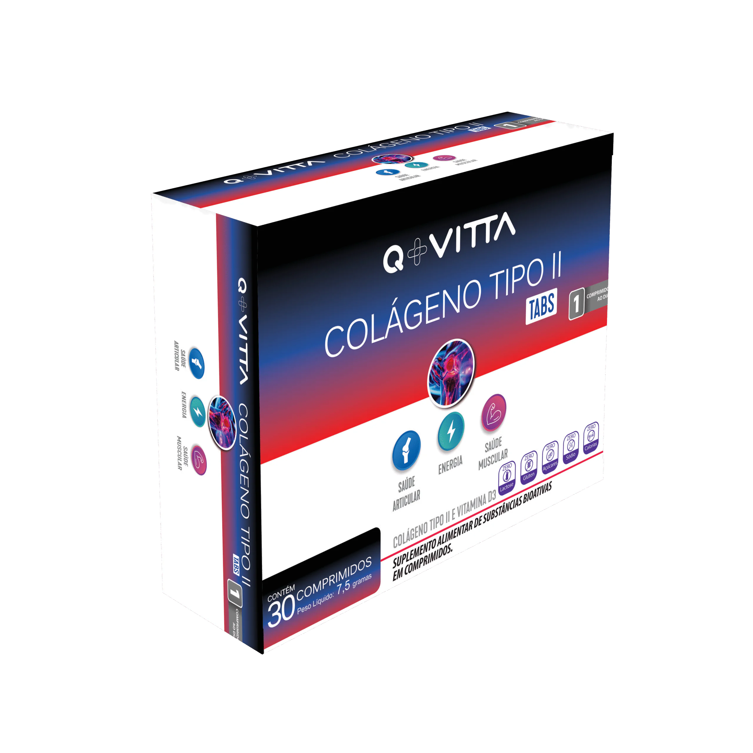 Q+VITTA COLÁGENO TIPO II - SEM FUNDO