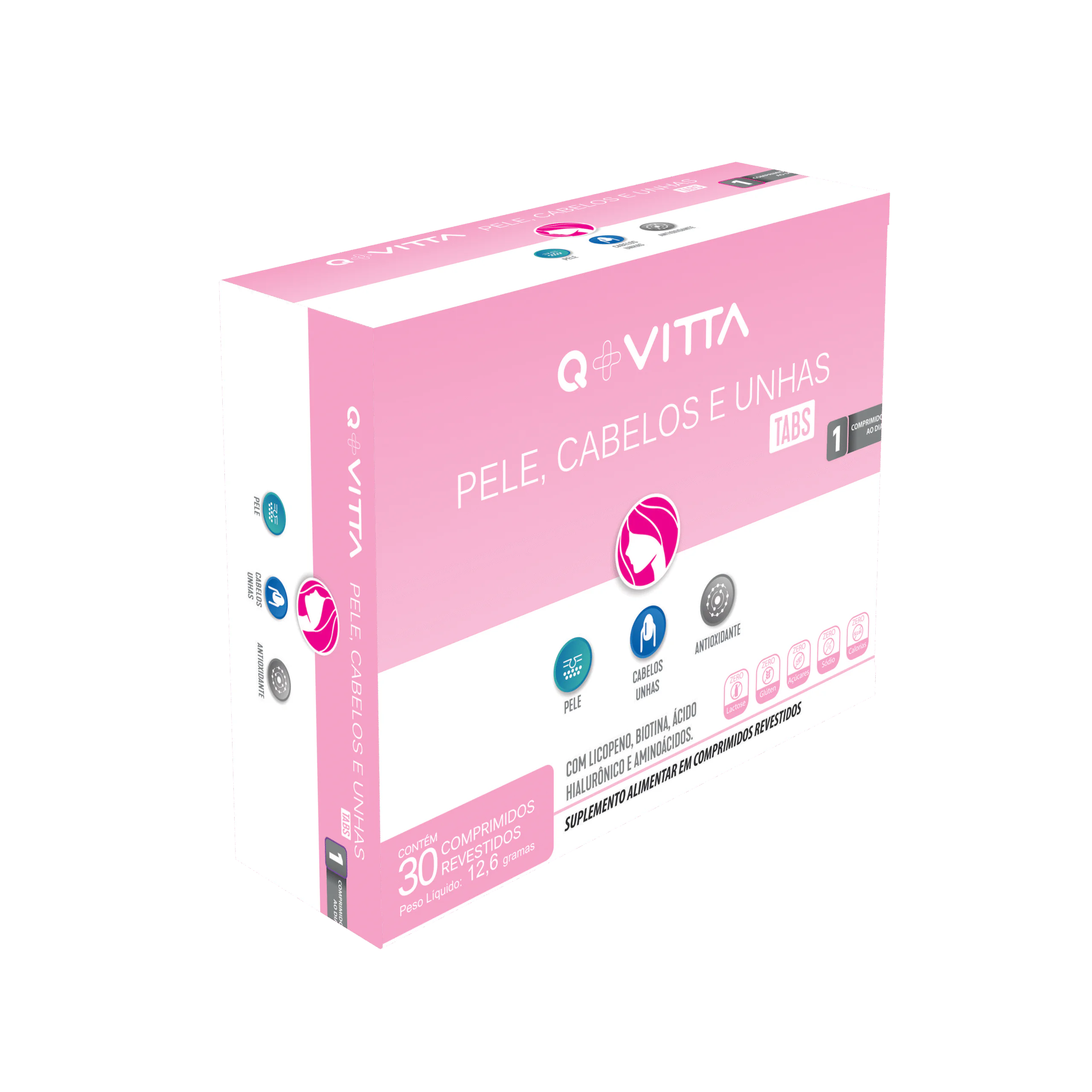 Q+VITTA - PELE CABELOS E UNHAS - SEM FUNDO