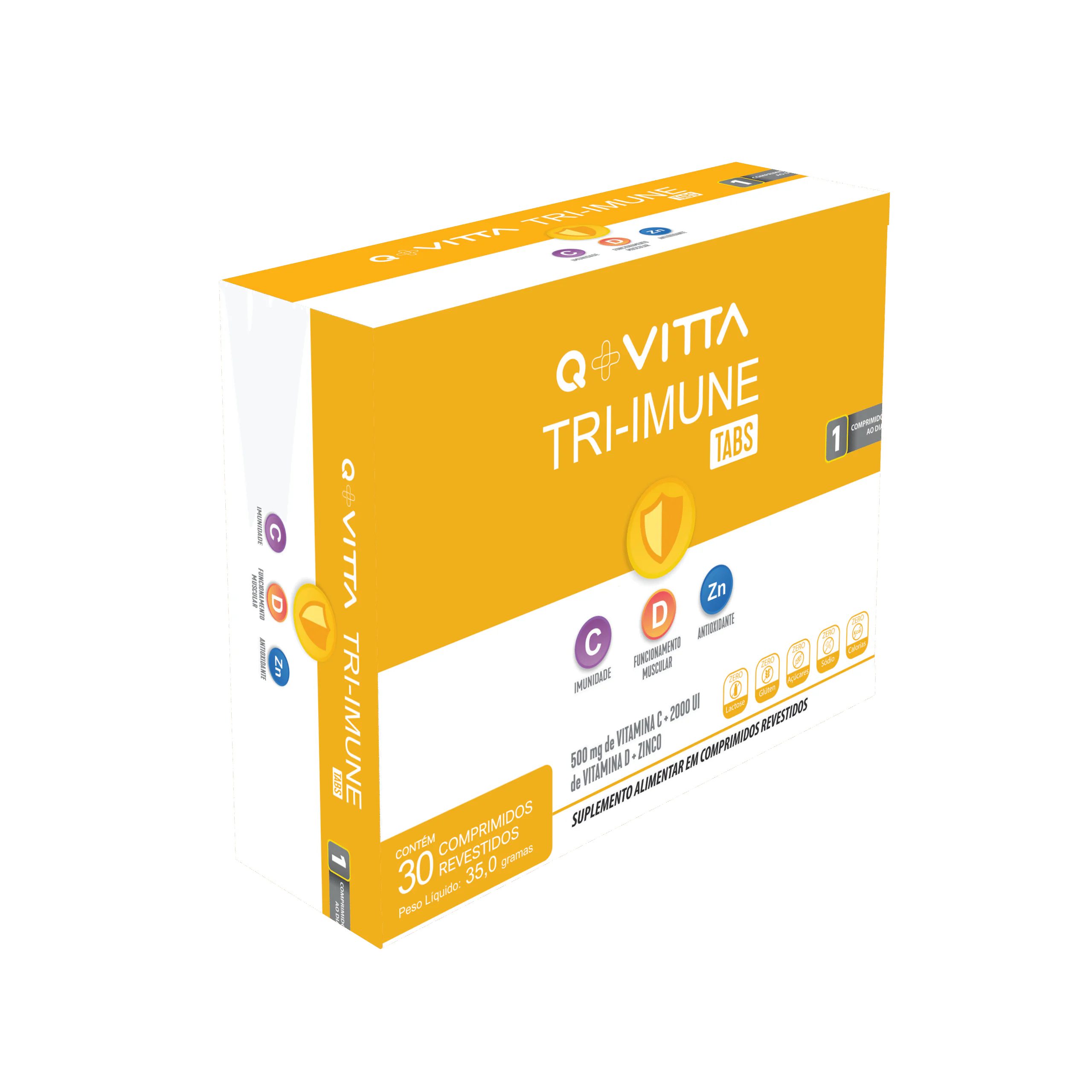 Q+VITTA - TRI-IMUNE - SEM FUNDO