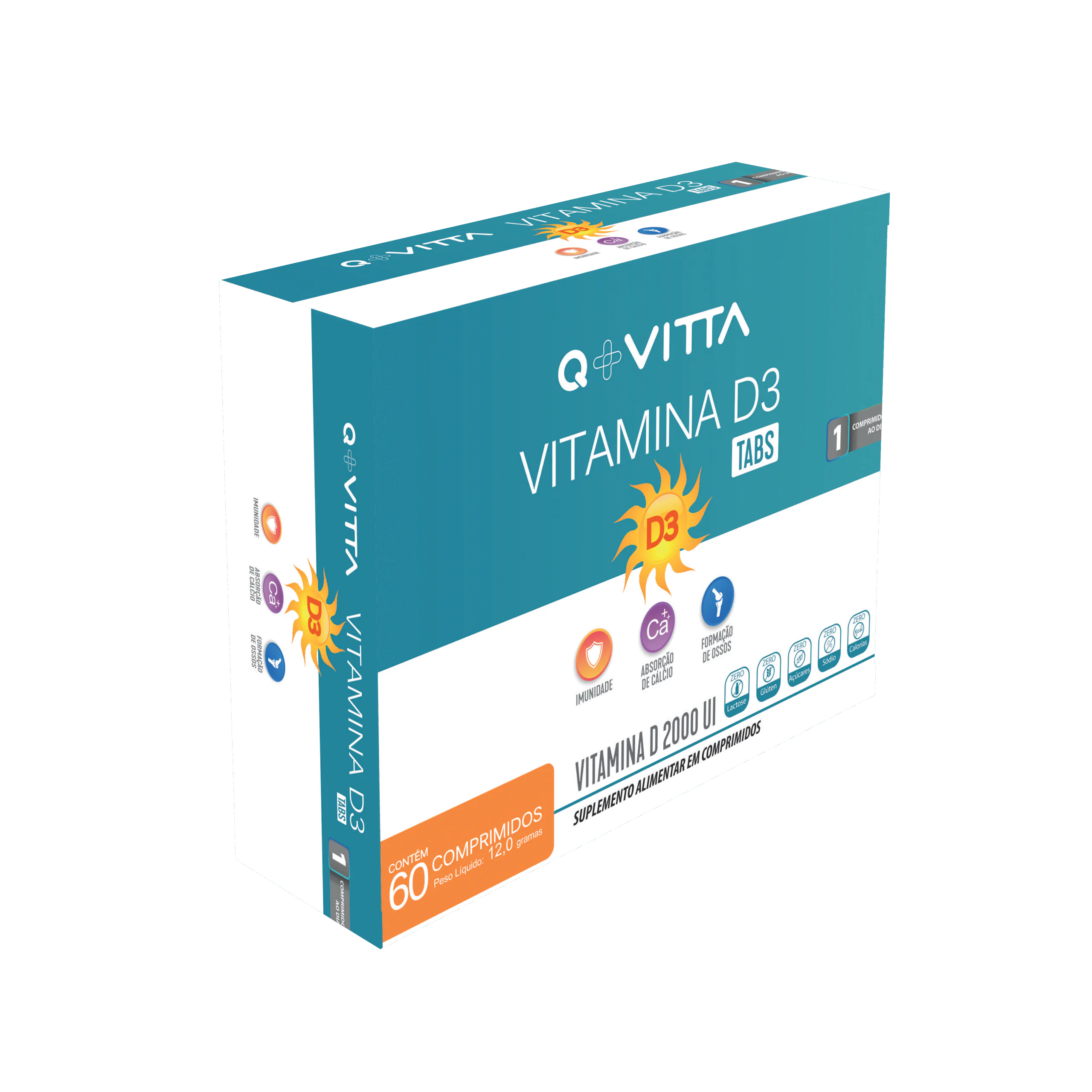 Q+VITTA - VITAMINA D3 - SEM FUNDO